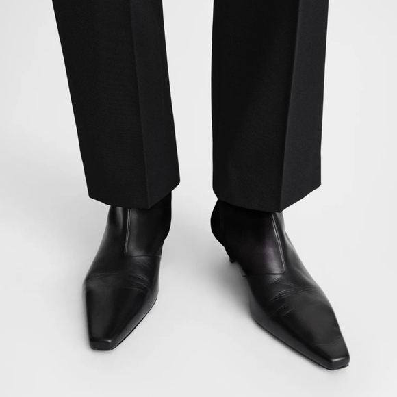 Toteme The slim 35mm leather ankle boots - Picture 14 of 14